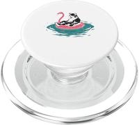 Summer Splash Flamingo Float Ours Gay PopSockets PopGrip pour MagSafe