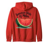 Summer State of Melon Watermelon Fun Fruit Sweat à Capuche