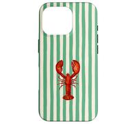 Summer Stripes Esthétique Homard East Coast Vintage Beach Coque pour iPhone 16 Pro