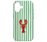 Summer Stripes Esthétique Homard East Coast Vintage Beach Coque pour iPhone 17