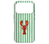 Summer Stripes Esthétique Homard East Coast Vintage Beach Coque pour iPhone 17 Pro