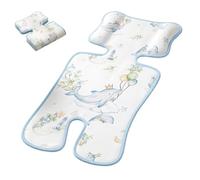 Summer Stroller Cooling Pad With Ice Silk | 70x33cm Breathable Car Seat Liner | Infant Pushchair Cot Mat For High Chair Safety Seat Pram Accessory Cool Mesh