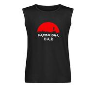 Summer Style Kagemusha Japan Vintage Eighties Takeda Tokugawa Nobunaga Samurai Men Shirt Men's Vests Tank Tops O-Neck 100% Cotton Undershirts Unisex Sleeveless T-Shirt XXL