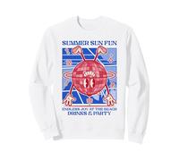 Summer Sun Fun - Une Joie sans Fin à la Plage (graphisme rétro) Sweatshirt