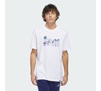 Adidas T-shirt Summer Sunset Taille S Blanc