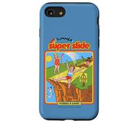 Summer Super Slide Sarcastic Retro Vintage Funny Adult Humor Coque pour iPhone SE (2020) / 7/8