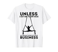 Summer Swing Sarcastic My Weight is Not Your Business Women T-Shirt