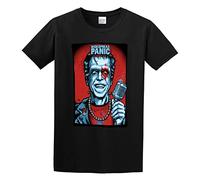 Summer T-Shirt, Round Neck Pure Cotton T-Shirt Widespread Panic Halloween Night 2016 T-Shirt Black L