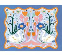 Summer Thornton - imprimé "Swans" PM12194 (50 cm x 40 cm) (Coloured)
