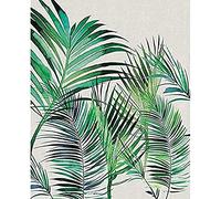 Summer Thornton (Palm Leaves 40 x 50 cm Toile Imprimée