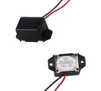 Summer Tonalité constante du Mini-avertisseur électronique DC 12V 85dB Buzzer 12v für vielseitige Anwendungen Warner Radarwarner für Auto