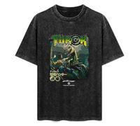 Summer Unisex T-Shirt Turok Soft Pure Cotton T-Shirt Black XL