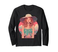 Summer Vacation Beach Anime Manga Alt Japon Sunny Retro Manche Longue