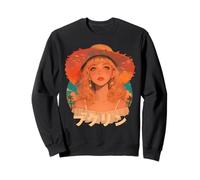 Summer Vacation Beach Anime Manga Alt Japon Sunny Retro Sweatshirt