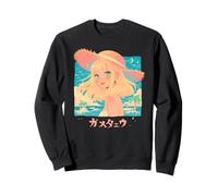 Summer Vacation Beach Anime Manga Alt Japon Sunny Retro Sweatshirt