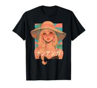 Summer Vacation Beach Anime Manga Alt Japon Sunny Retro T-Shirt