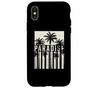 Summer Vacation, Sunshine, Surfing California Paradise Coque pour iPhone X/XS