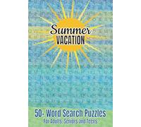 Summer Vacation Word Search Puzzle Book: Fun Word Searches Inspired by Sunny Getaways, Travel Adventures & Vacation Vibes | Over 50 Puzzles in a Handy ... Gift for Holidays, Road Trips & Relaxing Days