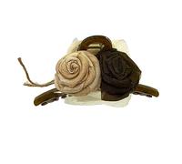 Summer-Vibe Pinces à cheveux Pince à cheveux Pince à cheveux Chocolat Attrape-cheveux Barrettes Queue de cheval Accessoires pour cheveux