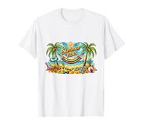Summer Vibes Beach Sunset Tropical Vacation T-Shirt