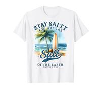 Summer Vibes Beach Vacay, Vous êtes Le sel de la Terre T-Shirt