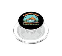 Summer Vibes Profitez des Nuits Chaudes PopSockets PopGrip pour MagSafe