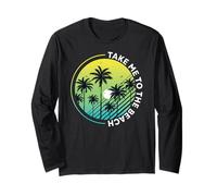 Summer vibes Sunset Wave sunshine, Take me to the beach Manche Longue