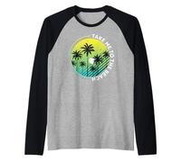 Summer vibes Sunset Wave sunshine, Take me to the beach Manche Raglan