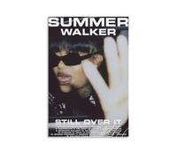 Summer Walker Still Over ItPainting Art Toile Décoration murale Maison Chambre à coucher Esthétique Peintre Salon Peinture murale solide Décoration sans cadre 20 x 30 cm