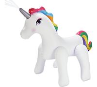 Summer Waves Arroseur pour enfants Licorne Douche de jardin pour enfants 211x127x284 cm