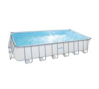 Summer Waves Elite Rectangular Frame Pool 732 X 366 X 132 cm + pompe à sable