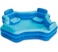 Summer Waves Piscine familiale Jumbo Deluxe Comfort 267 x 267 x 66 cm