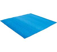 Summer Waves Tapis de sol pour piscine bleu