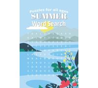 Summer Word Search Puzzle Book: Word Searches with easy to read print about Summer, Holidays, Blue Skies and more | 6x9 inches, 110 pages | 50+ Puzzles ... Gift for vacations, holidays and free times