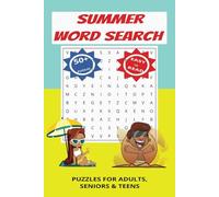Summer Word Search Puzzle Book: Word Searches with Easy to Read Print about the season of Summer, Beach, swimming and more | 6x9 inches, 110 Pages | ... for Summer Vacation, Holidays and Spare Time