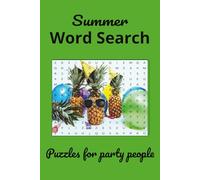 summer word search: puzzles for party people