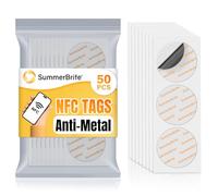 SummerBrite NFC Tags Autocollant anti-métal NTAG215 Pièces NFC vierges 50 pièces
