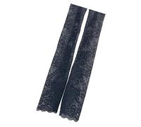 Summers Crème Dentelle Bras Manches Femmes Floral Dentelle Couvre Soleil UVS Protections Manches Mitaines Conduite Long Mitaines Conduite Gants