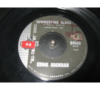 summertime blues / teenage heaven 45 rpm single