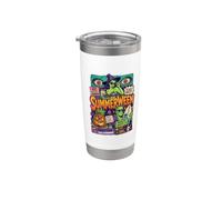 summerween fille chaude été effrayant chaud effrayant Gobelet isotherme en acier inoxydable double paroi