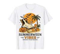 Summerween Goose Spooky Summer summerween party Halloween T-Shirt