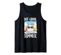 Summerween Halloween Beach Ghost Hot Ghoul Summer Débardeur