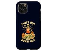 Summerween Halloween Squelette Sun's Out Bones Out Summer Coque pour iPhone 11 Pro