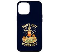 Summerween Halloween Squelette Sun's Out Bones Out Summer Coque pour iPhone 12 Pro Max