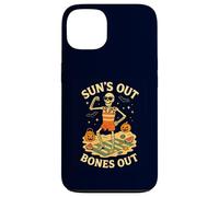 Summerween Halloween Squelette Sun's Out Bones Out Summer Coque pour iPhone 13