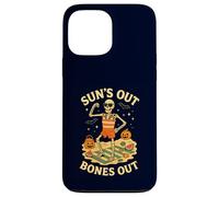 Summerween Halloween Squelette Sun's Out Bones Out Summer Coque pour iPhone 13 Pro Max