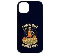 Summerween Halloween Squelette Sun's Out Bones Out Summer Coque pour iPhone 14 Plus