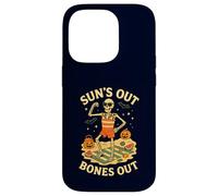 Summerween Halloween Squelette Sun's Out Bones Out Summer Coque pour iPhone 14 Pro