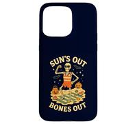 Summerween Halloween Squelette Sun's Out Bones Out Summer Coque pour iPhone 15 Pro Max