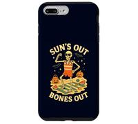 Summerween Halloween Squelette Sun's Out Bones Out Summer Coque pour iPhone 7 Plus/8 Plus